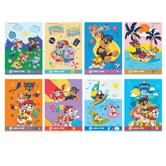 Детская водная раскраска "Выходные" 200629, 8 страниц