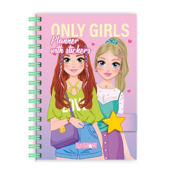 Блокнот "Only Girls Planner" LS-01-4, 64 страницы