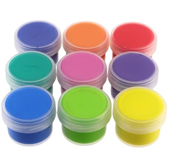 Набір пальчикових фарб 17049-AV 9 кольорів по 10 мл