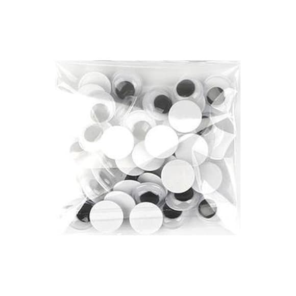 Творческий набор для аппликаций "Глаза" ЕД-529, 15 мм, 10 грамм, 67 штук