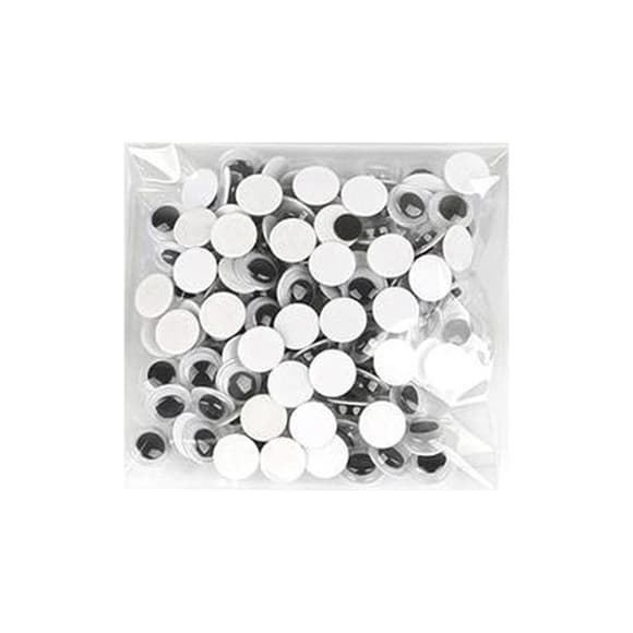 Творчий набір для аплікацій "Очі" ЕД-520, 8 мм, 10 грам, 230 штук