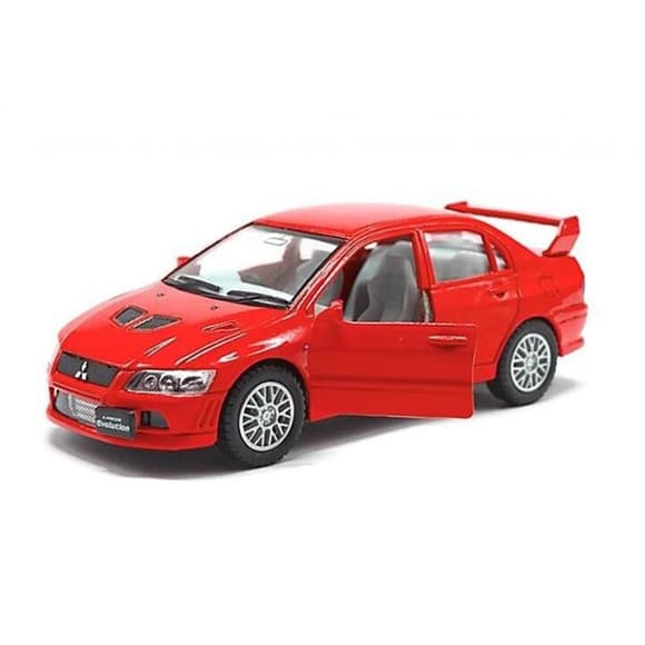 Коллекционная машинка "Mitsubishi Evolution VII" KT5052W(Red) масштаб 1:42