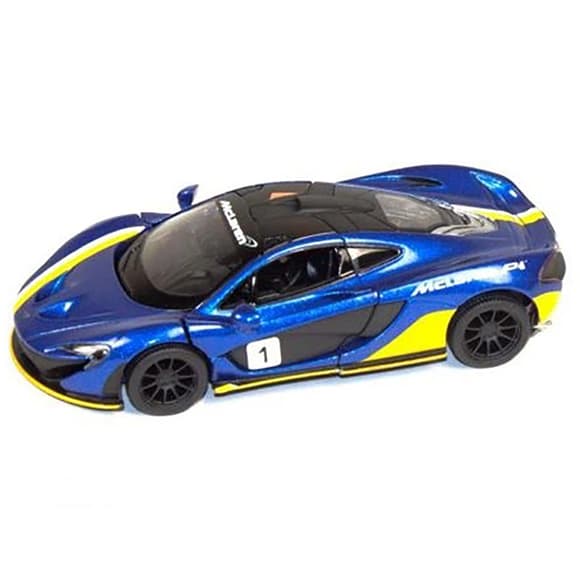 Коллекционная машинка "MсLaren P1" KT5393FW(Blue) масштаб 1:36