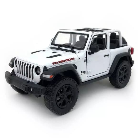 Колекційна машинка "Jeep Wrangler" KT5412WH(White) масштаб 1:42