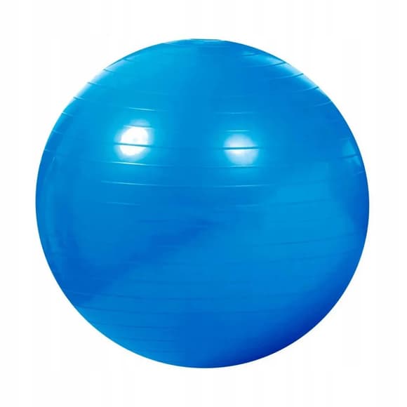 М'яч для фітнесу (фітбол) BT-SFB-0004(Blue) розмір 65 см