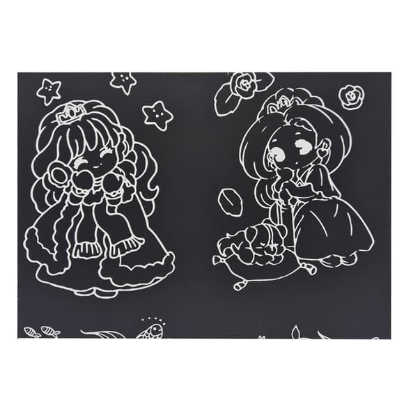 Скретчбук "Космос" 20-8807-WH-2 на спіралі, 10 аркушів, 14х20 см