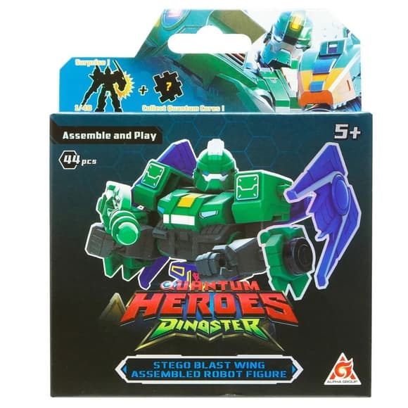 Детский робот-конструктор "Стего Бласт Винг" Dinoster EU580881A-2, 45 деталей