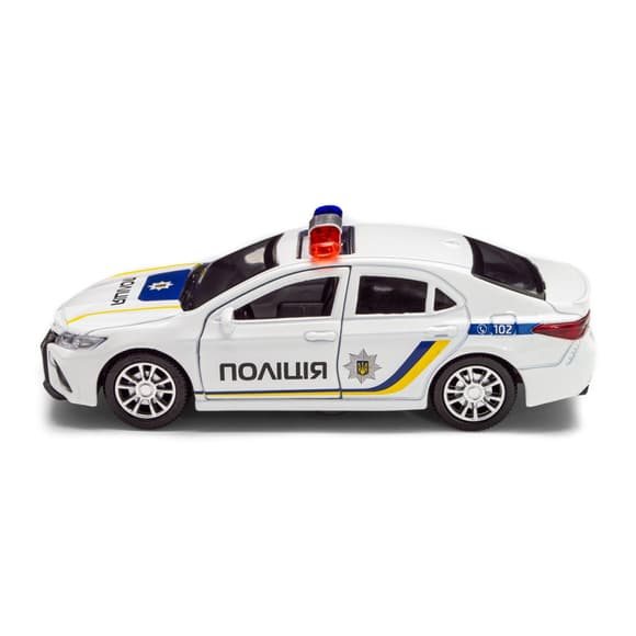 Автомодель дитяча Toyota Camry Поліція TechnoDrive KM250416 масштаб 1:43
