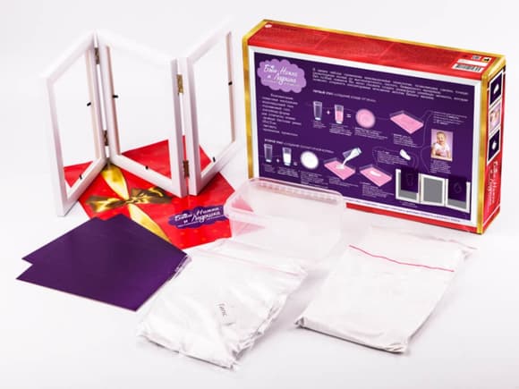 Набір для зліпків Бебі ніжка і долонька 2 741 з гіпсу