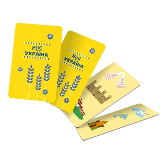 Настольная игра "Моя Украина" 160019 планшетки для сбора гербов