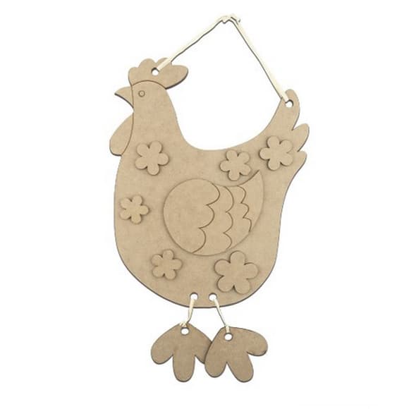 Заготовка для декорирования "Курочка" FDPO-144