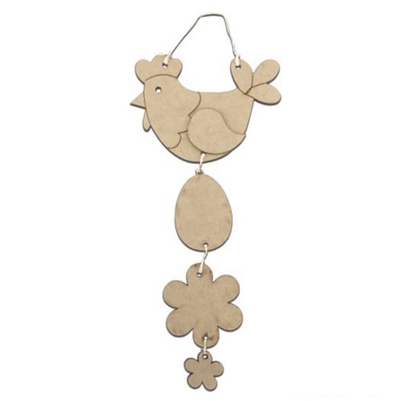 Заготовка для декорирования "Пасхальная подвеска" FDPO-147