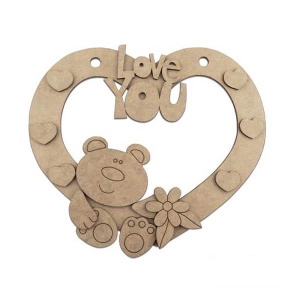 За готовка для декорування "Love you-3" FDPO-133