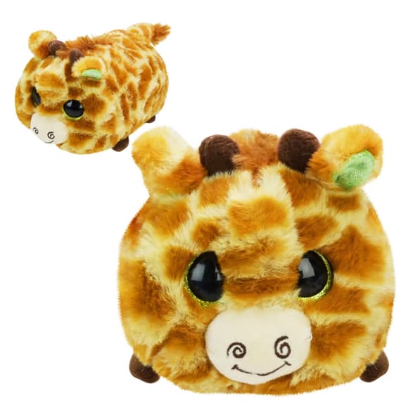 Дитяча м'яка іграшка "Кумедний жираф" MJ2414, розмір 17 см