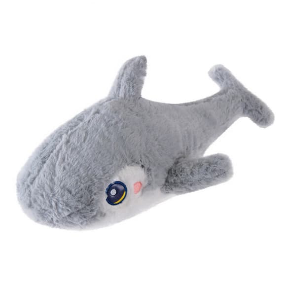 Дитяча м'яка іграшка "Акул а" K15248(Grey) сірий, розмір 45 см