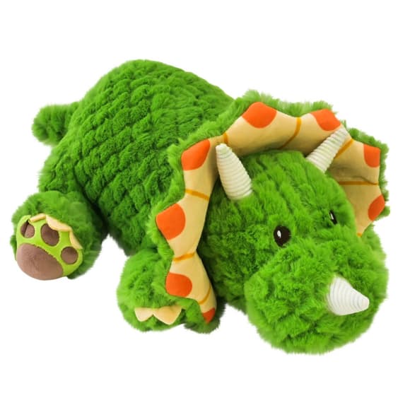 Дитяча м'яка іграшка "Динозавр Трицератопс" K15204 розмір 37 см
