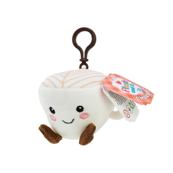 Мягкая игрушка-брелок "Кофе Латте" PLC25091, размер 8 см