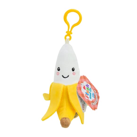 Мягкая игрушка-брелок "Банан" PLC25090, размер 13 см