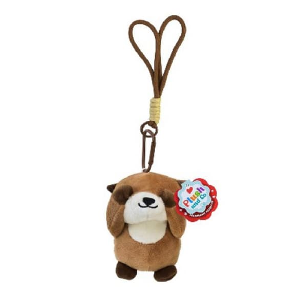 Мягкая игрушка-брелок "Выдреныш" PLC25004-2, 14х10х12 см