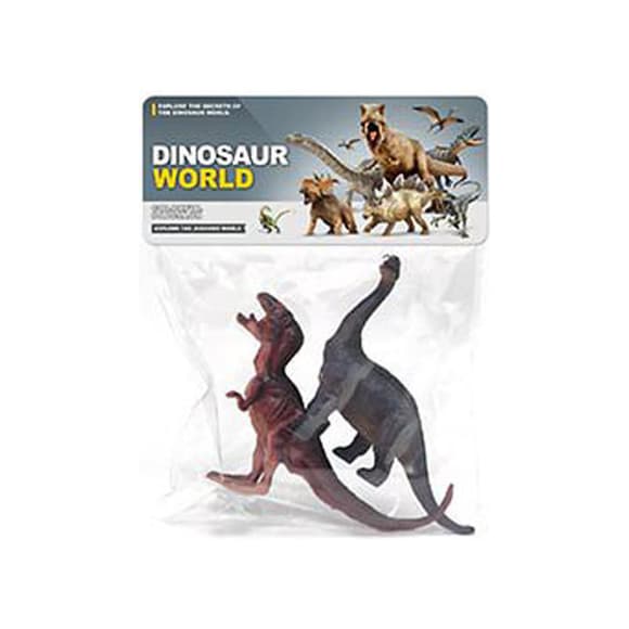 Игровой набор фигурок "Динозавры" KL-135-2, 2 шт в пакете