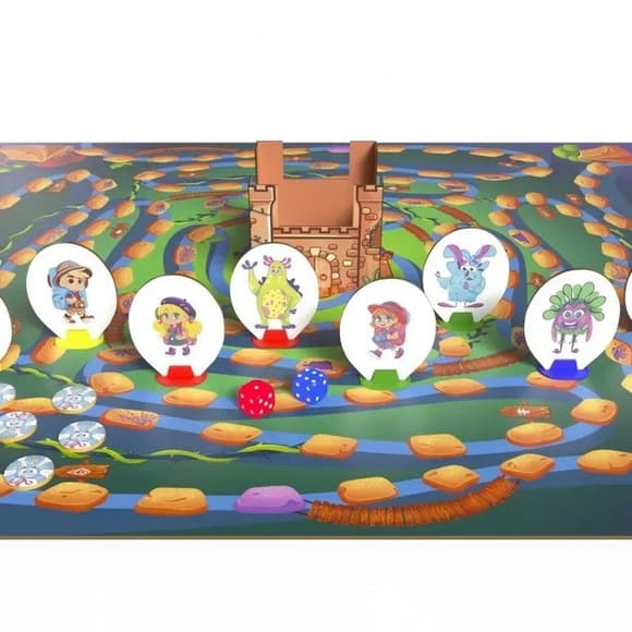 Настольная игра "Спаси монстрика" Bombat 0045 игровое поле, жетоны