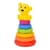 Дитяча іграшка "Пірамідка Ведмедик" 638-112(Yellow) 18,5 см, 6 кілець