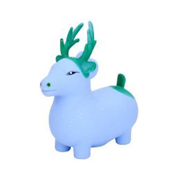 Детская игрушка-антистресс "Олененок" MS 4142(Violet) с мукой, 10 см