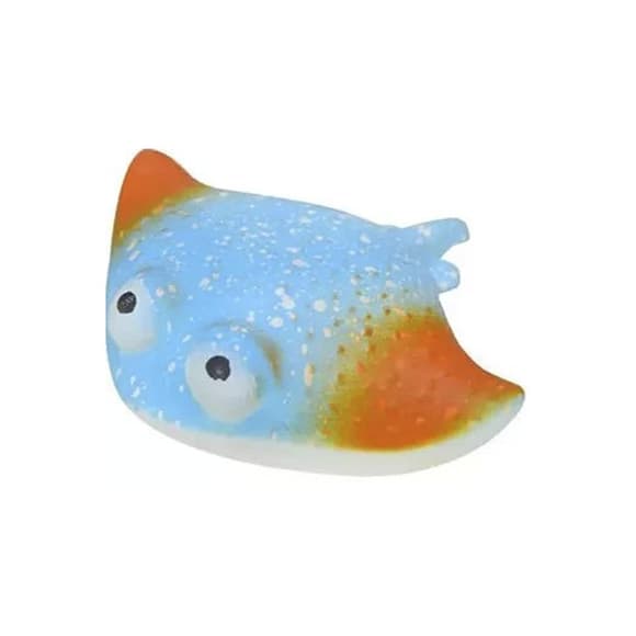 Детская игрушка-антистресс "Скат" MS 3827(Blue) с мукой, 11 см