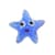 Дитяча іграшка-антистрес "Морська зірка" MS 3666(Blue) з орбізом, 10 см