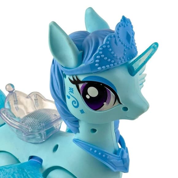 Интерактивная игрушка "Единорог" HJ708(Blue) музыка, свет