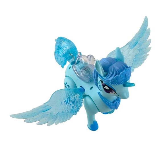 Интерактивная игрушка "Единорог" HJ708(Blue) музыка, свет