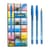 Набір кулькових ручок AA927-BL синій, 0,5 мм, 50 штук в упаковці