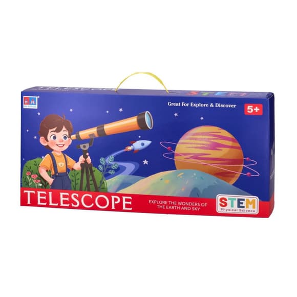 Детская игрушка "Телескоп" 6601A(Yellow) желтый, от 5 лет