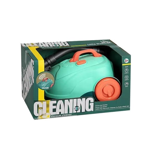 Дитяча побутова техніка "Пилосос" XG2-29F на батарейках, звукові ефекти