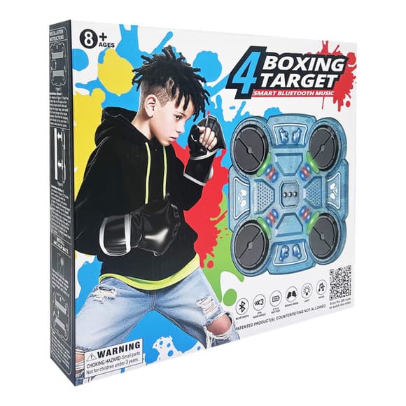 Настенный музыкальный бокс "Boxing Target" KB1811 с ​​блютузом, на аккумуляторе