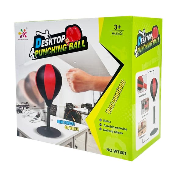 Боксерский набор WT661 груша, крепеж, насос в комплекте