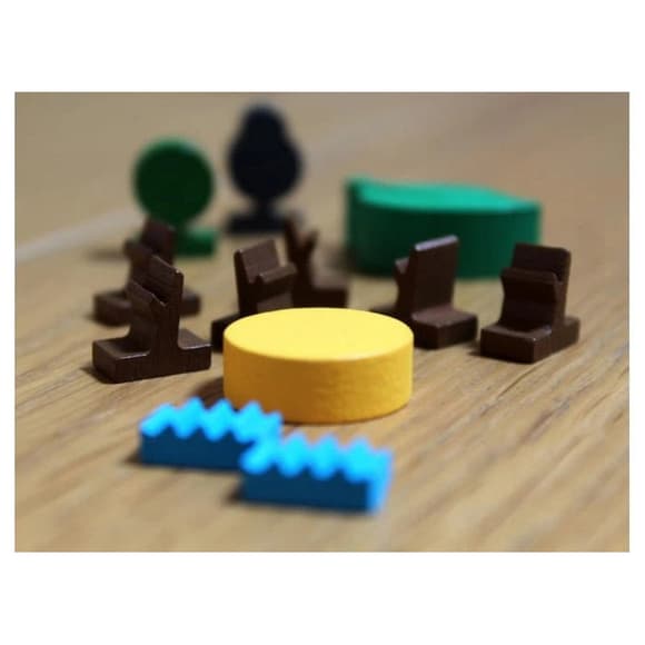 Настільна гра "Evergreen. Зелена планета" EVG001UA 45 фішок паростків