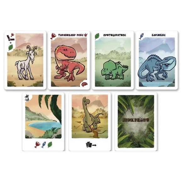 Карткова гра "Зникнення" G7D064UA 73 карти загубленого світу