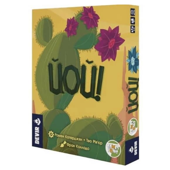 Карткова гра "Йой!" OUCH01UA 44 картки кактусів