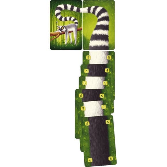 Карточная игра "Лемурьи  хвосты" ЛХ001UA 80 карт 