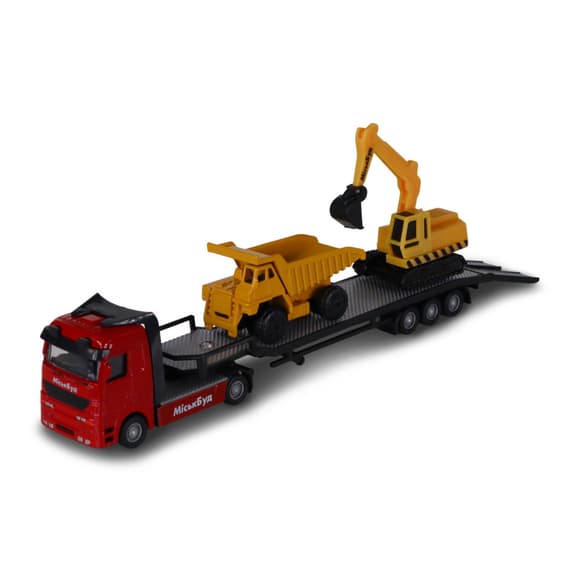 Ігровий набір Автоперевізник TechnoDrive 541757.270 самоскид, екскаватор