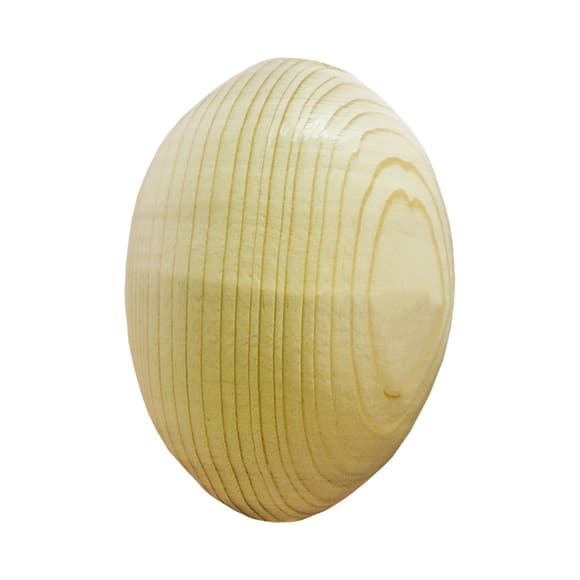 Деревянное яйцо для творчества WEGG-6 для росписи или декупажа, 6 см
