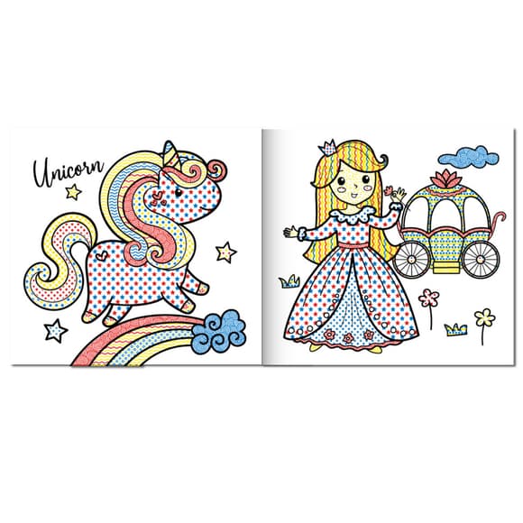 Водная раскраска "Принцессы" РМ-95-07 серия "MINI Water Book"