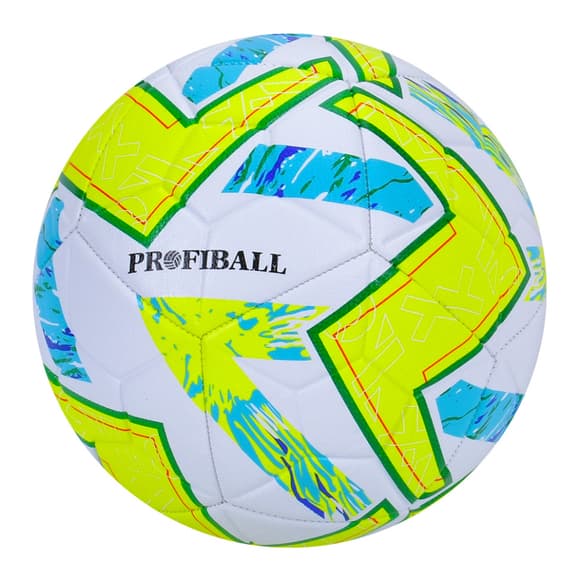 М'яч футбольний MS 4265(Yellow) 21,3 см, ПВХ, розмір 5, 380-400 грам