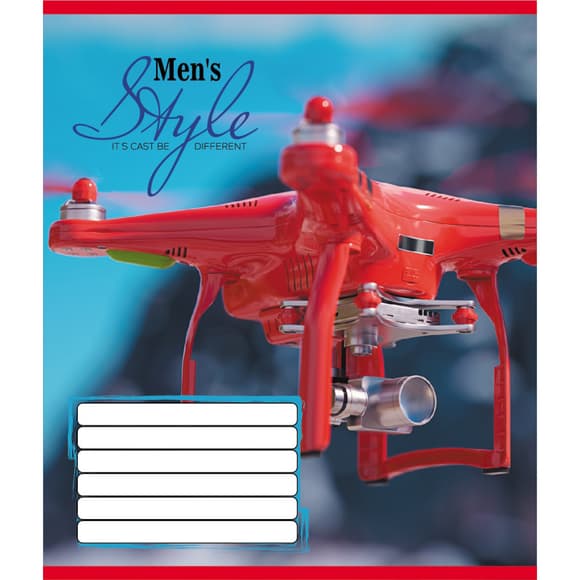 Тетрадь ученическая "Развлечения" 036-570199L-4 в линию, 36 листов 