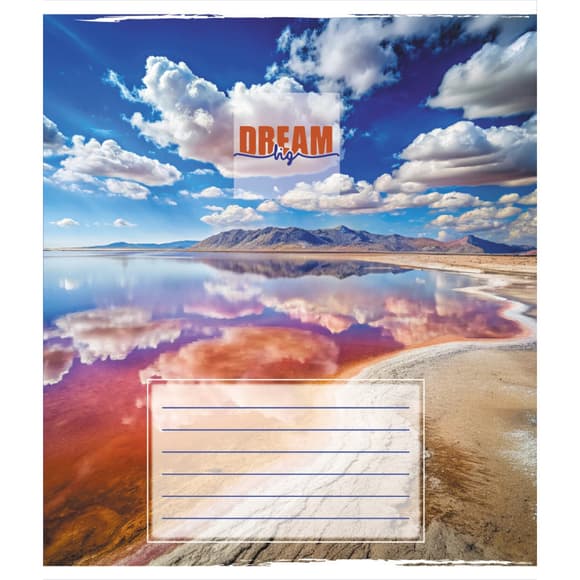 Тетрадь общая "Пейзажи" 060-482701L-1 в линию, 60 листов