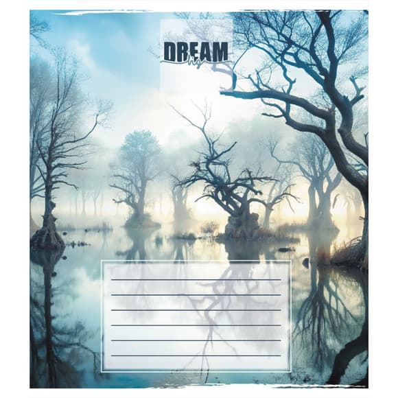 Тетрадь общая "Пейзажи" 060-482701L-4 в линию, 60 листов