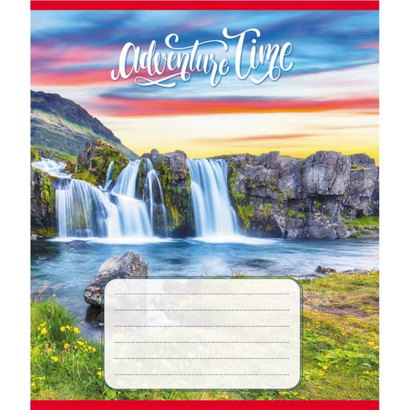 Зошит загальний "Час для подорожі" 060-590430L-2 в лінію, 60 аркушів