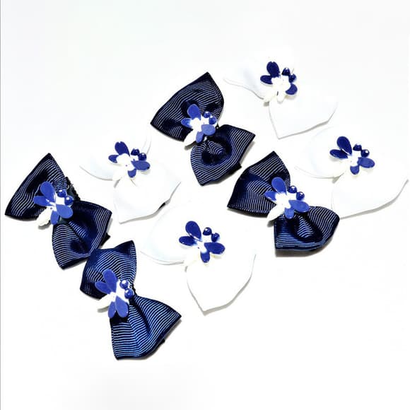 Дитячий набір затискачів для волосся "Бабка" 0102-157, 12 штук