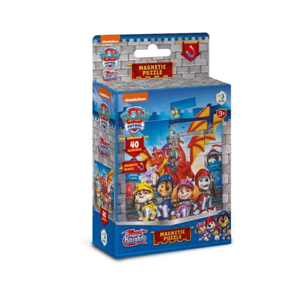 Детский магнитный пазл "Рыцари" 200651, 40 элементов